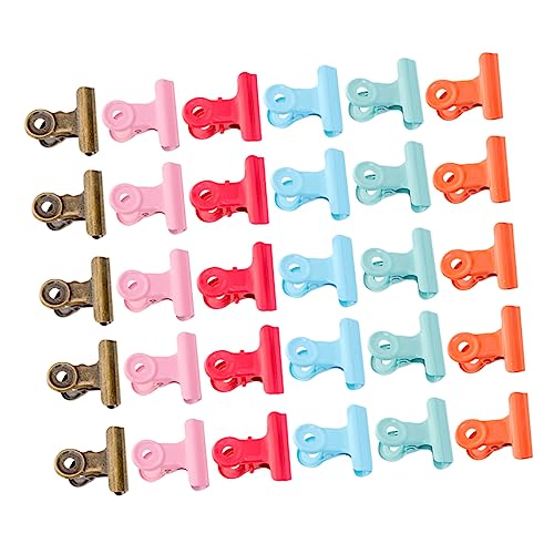 Artibetter 40Stücke Binderclips Metall Clips Büroklammern für Schule Büro und Zuhause Organisieren von Dokumenten und Anzeigen von Preisschildern Langlebig Artibetter 40Stücke Binderclips Metall Clips Büroklammern für Schule Büro und Zuhause Organisieren von Dokumenten und Anzeigen von Preisschildern Langlebig von Artibetter