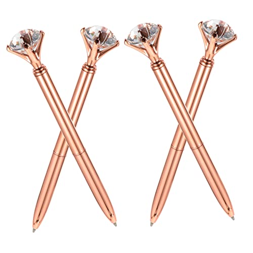Artibetter 4Stücke Kreative Kugelschreiber Mit Diamantförmigem Design Ergonomisch Und Tragbar Für Schule Büro Und Kreative Projekte von Artibetter