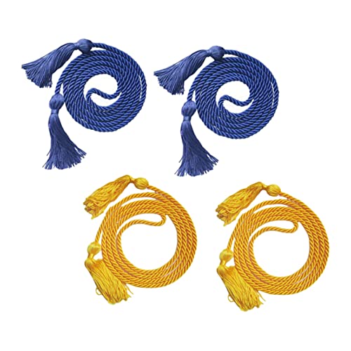 Artibetter 4stücke Graduierung Quasten Und Ehrenbänder Für Bachelor-abschlüsse Langlebige Tasseln Gold Und Blau Für Abschlussfeiern Und Erinnerungsstücke Artibetter 4stücke Graduierung Quasten Und Ehrenbänder Für Bachelor-abschlüsse Langlebige Tasseln Gold Und Blau Für Abschlussfeiern Und Erinnerungsstücke von Artibetter
