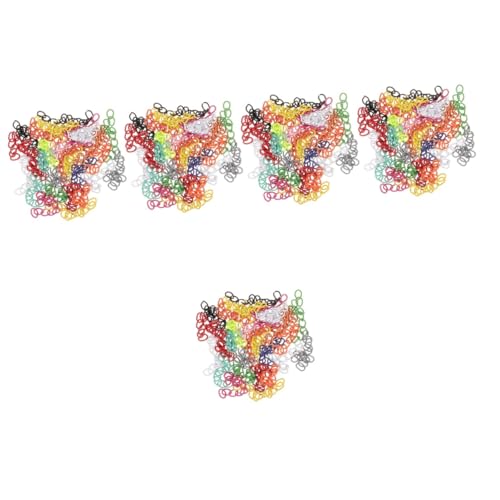 Artibetter 5 Sätze Edelstahl Endstück Kettenverlängerung Kettenverlängerung Silberkette Halskettentrenner Halskettenverschlüsse Crimpdraht Halsketten Goldkette 30 Stück * 5 von Artibetter