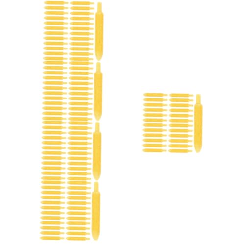 Artibetter 5 Sätze Ersatzminen Für Farbstifte Marker -stiftnibs Tipp Ersatzspitzen Für Markierungsstifte Stiftspitzen Verlängern Chemiefaser Aus Polyester Yellow 50 Stück * 5 von Artibetter
