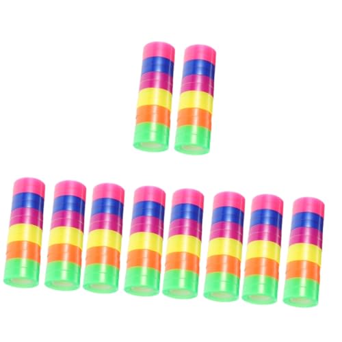 Artibetter 5 Sätze Farbe Transparentes Klebeband Klebrig Schreibwaren Bandfarbe Büro Streifen Wickelbänder Home Office Supplies Klebebänder Abdichten Klebeband Klar Bopp 24 Rollen * 5 von Artibetter