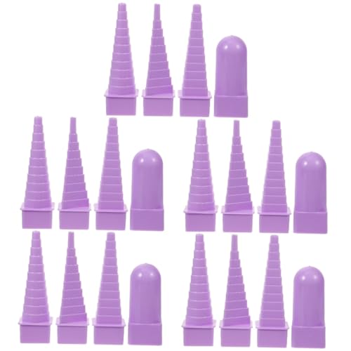 Artibetter 5 Sätze Papierförderturm Quilling Board Mit Herstellung Für Papierquilling-werkzeug Diy Papierquilling-turm Papierwickler Quilling-türme Aus Papier Plastik Violett 4 Stück * 5 von Artibetter