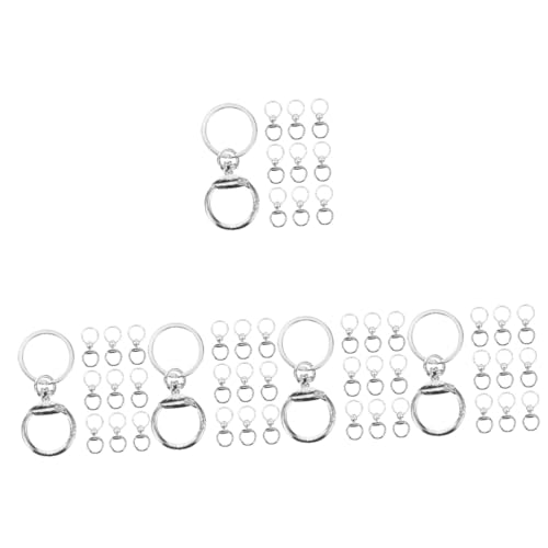 Artibetter 5 Sätze Schlüsselbund Schlüsselanhänger Haken Schlüsselringe Zubehör Verschlüsse Gold Clips Schlüsselanhänger Masse Silber Rostfrei Stichworte Zinklegierung Silver 10 Stück * 5 Artibetter 5 Sätze Schlüsselbund Schlüsselanhänger Haken Schlüsselringe Zubehör Verschlüsse Gold Clips Schlüsselanhänger Masse Silber Rostfrei Stichworte Zinklegierung Silver 10 Stück * 5 von Artibetter