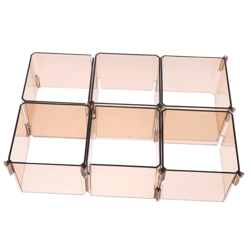 Artibetter 5 Sätze Teiliges Aufbewahrungsbox Mit Schubladenteilern Flexible Organizer Für Transparente Trennsysteme Für Unterwäsche Und Praktische Sortierbox Für Zuhause Und Büro 6 Stücke * 5 Artibetter 5 Sätze Teiliges Aufbewahrungsbox Mit Schubladenteilern Flexible Organizer Für Transparente Trennsysteme Für Unterwäsche Und Praktische Sortierbox Für Zuhause Und Büro 6 Stücke * 5 von Artibetter
