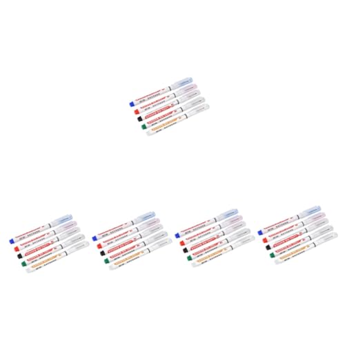 Artibetter 5 Sätze Textmarker Holzbearbeitungsmarker Stift Baumarkierung Dauerhaft Lang Tieflochstifte Marker Für Metall Baustift Kohlenstoffstahl 5 Stücke * 5 von Artibetter