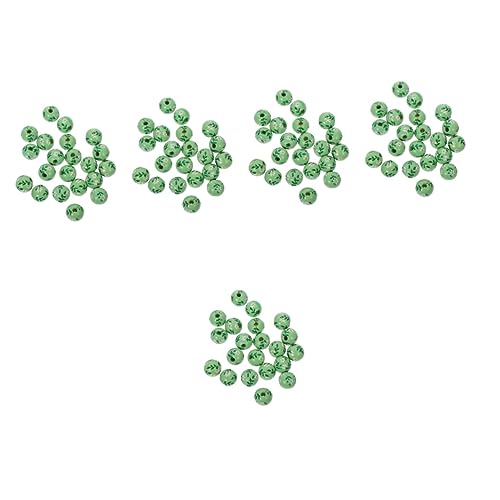 ARTIBETTER 5 Sätze Zubehör Für Holzperlenschnüre Form Herstellung Schmuck Makramee Kreis Blumenholzperlen Handgefertigte Holzperlen Spacer Perlen Hölzern Green 30 Stück * 5 von Artibetter