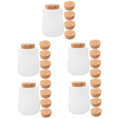 Artibetter 5 Sets DIY Kristallharz Kleber Glas Flasche Spiegel Silikonform Flaschenverschlussöffner Kit Flaschenöffner Korkenzieher Weinverschluss Vakuumformen Charcuterie Elektrischer von Artibetter