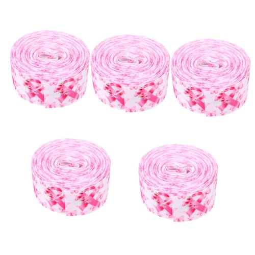 Artibetter 5 Stück Brustbewusstseinsband seidenband ripsband farbband schienbeinschoner tape partydekoration Rosa Schleife weibliches Band Haarschmuck für den Außenbereich Polyester Artibetter 5 Stück Brustbewusstseinsband seidenband ripsband farbband schienbeinschoner tape partydekoration Rosa Schleife weibliches Band Haarschmuck für den Außenbereich Polyester von Artibetter