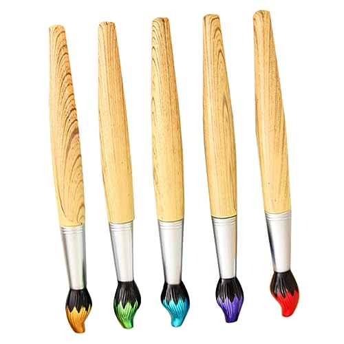 Artibetter 5 Stück Holz Kugelschreiber Ergonomisch Komfortabler Griff Langlebig Glattes Schreiben Büro Schule Alltag Tragbar Multifunktional in Rot Grün Gold Artibetter 5 Stück Holz Kugelschreiber Ergonomisch Komfortabler Griff Langlebig Glattes Schreiben Büro Schule Alltag Tragbar Multifunktional in Rot Grün Gold von Artibetter