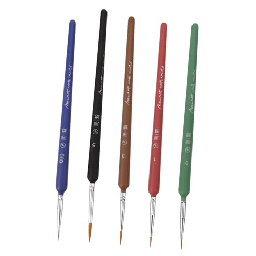 Artibetter 5 Stück Teiliges Chinesischer Pinsel für Kalligraphie Spitze Tragbar für Tradition für Anfänger und Fortgeschrittene Hochwertige Holzmaterialien Artibetter 5 Stück Teiliges Chinesischer Pinsel für Kalligraphie Spitze Tragbar für Tradition für Anfänger und Fortgeschrittene Hochwertige Holzmaterialien von Artibetter