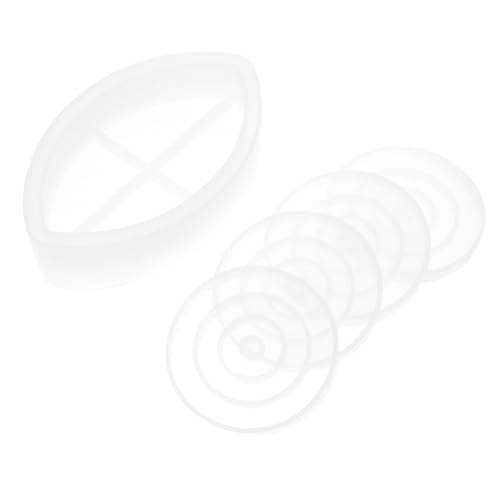 Artibetter 5 Stück Teiliges Silikonform für DIY Aufbewahrungsboxen und Untersetzer Flexible Gießform aus Lebensmittelechtem Silikon Robust und Dekorativ für Schmuckaufbewahrung und Artibetter 5 Stück Teiliges Silikonform für DIY Aufbewahrungsboxen und Untersetzer Flexible Gießform aus Lebensmittelechtem Silikon Robust und Dekorativ für Schmuckaufbewahrung und von Artibetter