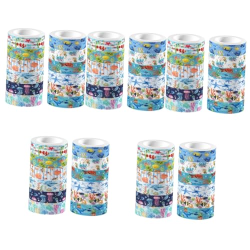 Artibetter 5 Teiliges Bastelband Set Blau Scrapbooking Zubehör Tagebuch Für Erwachsene Pastell Journaling Meeresaufkleber Scrapbooking Papierbasteln Kinderszene Themen Artibetter 5 Teiliges Bastelband Set Blau Scrapbooking Zubehör Tagebuch Für Erwachsene Pastell Journaling Meeresaufkleber Scrapbooking Papierbasteln Kinderszene Themen von Artibetter