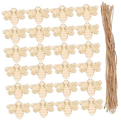 Artibetter 50 Sätze Teiliges Bienenform Holzstücke Natürliche Unbehandelte Holzchips zum Basteln Bemalen und DIY Dekoration Leicht Glatt für Kreative Malprojekte und Handgefertigte Artibetter 50 Sätze Teiliges Bienenform Holzstücke Natürliche Unbehandelte Holzchips zum Basteln Bemalen und DIY Dekoration Leicht Glatt für Kreative Malprojekte und Handgefertigte von Artibetter