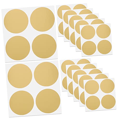 Artibetter 50 Stück Goldene Rubbelaufkleber Runde Etiketten Selbstklebend für Hochzeiten Geburtstagsfeiern und DIY Projekte für Überraschungen und Spiele Artibetter 50 Stück Goldene Rubbelaufkleber Runde Etiketten Selbstklebend für Hochzeiten Geburtstagsfeiern und DIY Projekte für Überraschungen und Spiele von Artibetter