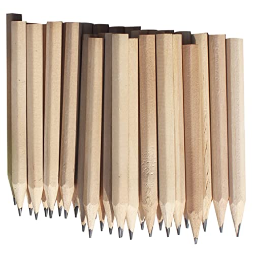Artibetter 50 Stück sechseckiger Bleistift Stifte skizzieren Kleinkinder Schule lustige Stifte für Multipack glatte Schreibstifte Kinderbleistifte für Anfänger Holz von Artibetter