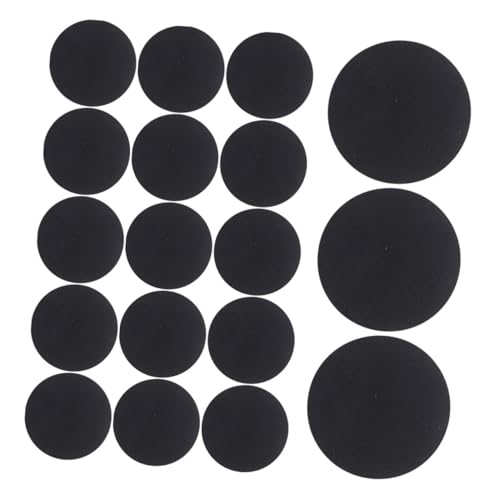Artibetter 500 Stück Selbstklebende Filz Circle Stickers Schwarz Rund Filzaufkleber Für Basteln Nähen Kleidung Dekoration Robust Und Weich Für DIY Projekte Artibetter 500 Stück Selbstklebende Filz Circle Stickers Schwarz Rund Filzaufkleber Für Basteln Nähen Kleidung Dekoration Robust Und Weich Für DIY Projekte von Artibetter