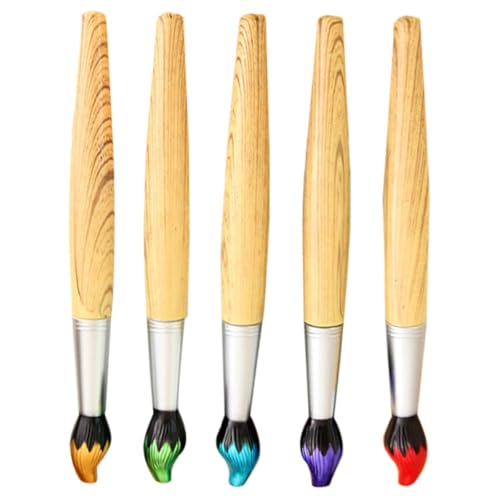 Artibetter 5Stücke Kreative Holz Kugelschreiber Stilvolle Schreibgeräte Für Schule Und Büro Praktische Holz Kugelschreiber Für Schreiben von Artibetter