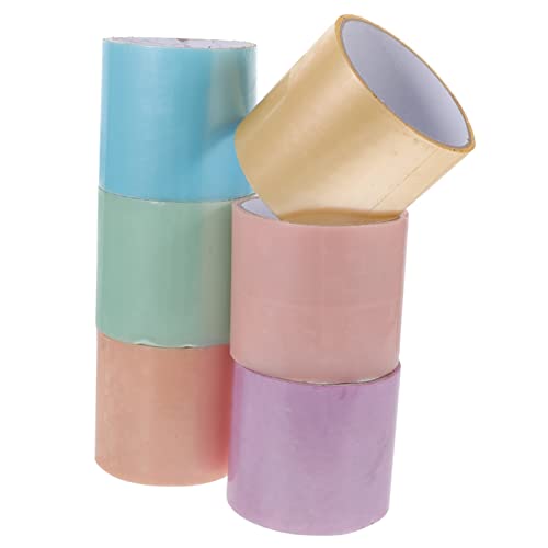 Artibetter 6 Rollen Goo-Ball-Tape klebrig aus Klebebändern Kinderspielzeugband lustige Ballklebebänder Sinnesspielzeug Dekompressions-Klebeband Kugelbänder von Artibetter