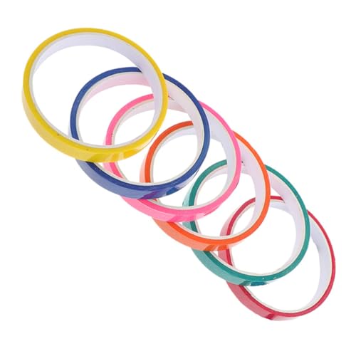 Artibetter 6 Rollen Klebebänder für DIY Projekte Selbstklebende Farbenfrohe Bänder für Stressabbauende Bastelideen Teiliges Artibetter 6 Rollen Klebebänder für DIY Projekte Selbstklebende Farbenfrohe Bänder für Stressabbauende Bastelideen Teiliges von Artibetter