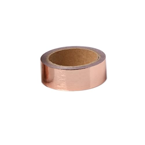Artibetter 6 Rollen Masking Tape DIY Washi Klebeband in Rosegold Gold und Silber Selbstklebendes Dekorband für Scrapbooking Kalender Geschenkverpackung und Bastelarbeiten pro Farbe Artibetter 6 Rollen Masking Tape DIY Washi Klebeband in Rosegold Gold und Silber Selbstklebendes Dekorband für Scrapbooking Kalender Geschenkverpackung und Bastelarbeiten pro Farbe von Artibetter