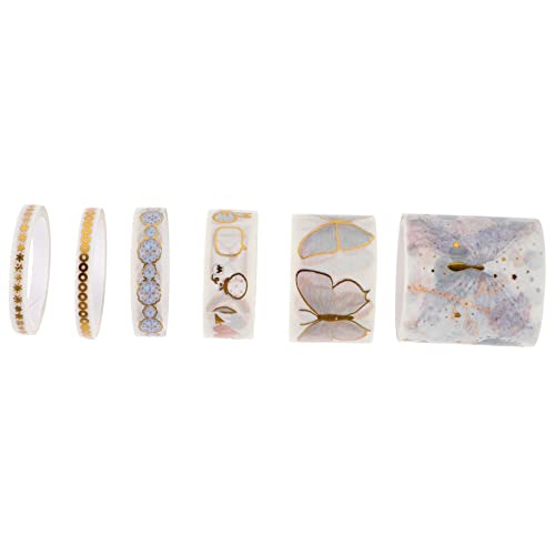 Artibetter 6 Rollen Washi Tape Set Dekoratives Klebeband für Diy Scrapbooking und Rolle Einfach zu Verwenden für Kunstprojekte und Bastelarbeiten Artibetter 6 Rollen Washi Tape Set Dekoratives Klebeband für Diy Scrapbooking und Rolle Einfach zu Verwenden für Kunstprojekte und Bastelarbeiten von Artibetter
