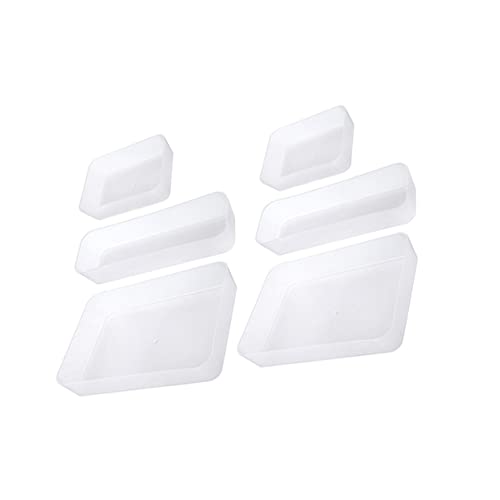 Artibetter 6 Stück Boxen Schubladen-Organizer Pantry -Aufbewahrung Transparente Schuhaufbewahrungsboxen, stapelbar Aufbewahrungsboxen für Löffel Aufbewahrungsboxen für Geschirr Gabelhalter pp von Artibetter