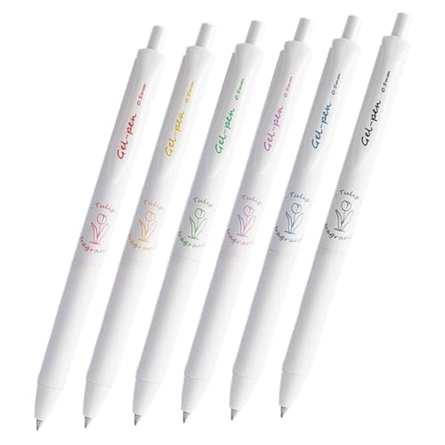 Artibetter 6 Stück Kawaii Gelstifte Einziehbare Kugelschreiber für Studenten Trocknende Schreibutensilien Büro und Schule Lustige Designs für Kreatives Schreiben Artibetter 6 Stück Kawaii Gelstifte Einziehbare Kugelschreiber für Studenten Trocknende Schreibutensilien Büro und Schule Lustige Designs für Kreatives Schreiben von Artibetter