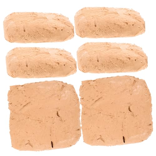 Artibetter 6 Stück Luftgetrockneter No-Bake-Ton Ofen backen Ton Trocknen Lufthärtender Ton Modelliermasse Hey Formen plastelina modellieren knete Teenager- Lehmhandwerk Abs Beige Artibetter 6 Stück Luftgetrockneter No-Bake-Ton Ofen backen Ton Trocknen Lufthärtender Ton Modelliermasse Hey Formen plastelina modellieren knete Teenager- Lehmhandwerk Abs Beige von Artibetter