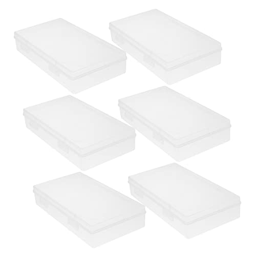 Artibetter 6 Stück Teiliges Kleine Transparente Aufbewahrungsboxen Robustem PP mit Staubdichtem Deckel und Doppelverschluss Praktische Kunststoffbehälter für Kleinteile und Ordnungssysteme Artibetter 6 Stück Teiliges Kleine Transparente Aufbewahrungsboxen Robustem PP mit Staubdichtem Deckel und Doppelverschluss Praktische Kunststoffbehälter für Kleinteile und Ordnungssysteme von Artibetter