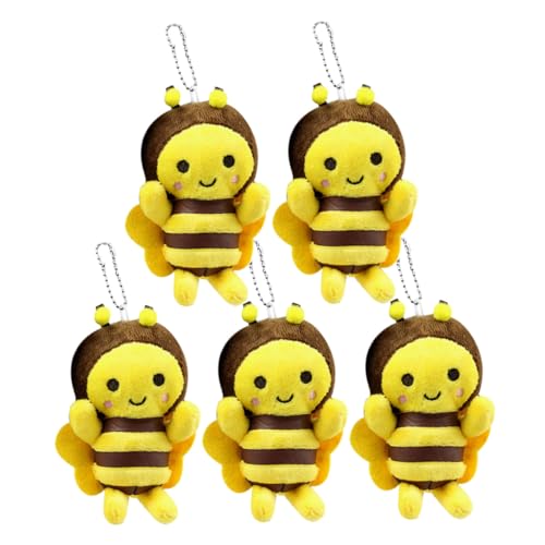 Artibetter 6 Stück Teiliges Niedliche Biene Plüschanhänger Vielseitig als Schlüsselanhänger Taschenanhänger oder Handydeko Geburtstagsdeko für Geschenkidee Artibetter 6 Stück Teiliges Niedliche Biene Plüschanhänger Vielseitig als Schlüsselanhänger Taschenanhänger oder Handydeko Geburtstagsdeko für Geschenkidee von Artibetter