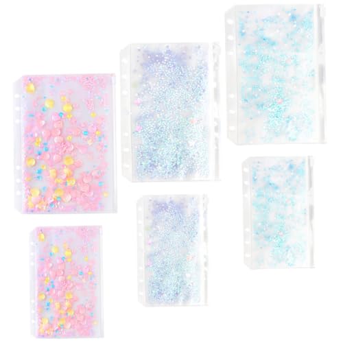 Artibetter 6 Stück Teiliges Notizbuch Aufbewahrungstaschen mit Reißverschluss Transparente PVC Organizer Taschen für Loseblattbücher Stabile Wiederverwendbare Binder Pouches in Blau Artibetter 6 Stück Teiliges Notizbuch Aufbewahrungstaschen mit Reißverschluss Transparente PVC Organizer Taschen für Loseblattbücher Stabile Wiederverwendbare Binder Pouches in Blau von Artibetter
