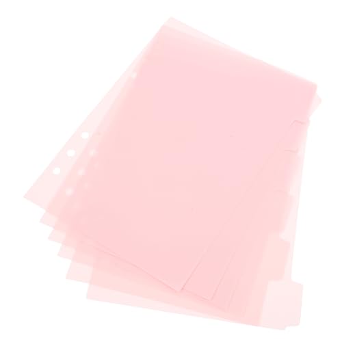 Artibetter 6 Stück Teiliges Trennblätter in Abnehmbare PP Index Dividers für Ringbücher Notizbücher und Ordner Einfache Organisation und Beschriftung der Registerkarten Artibetter 6 Stück Teiliges Trennblätter in Abnehmbare PP Index Dividers für Ringbücher Notizbücher und Ordner Einfache Organisation und Beschriftung der Registerkarten von Artibetter
