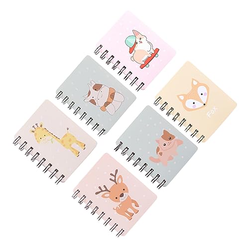Artibetter 6 Stück Tier Memo Pads Tragbare Notizblöcke im Cartoon Stil für Schule und Alltag Kompakte Schreibunterlagen für Notizen und Zeichnungen Artibetter 6 Stück Tier Memo Pads Tragbare Notizblöcke im Cartoon Stil für Schule und Alltag Kompakte Schreibunterlagen für Notizen und Zeichnungen von Artibetter