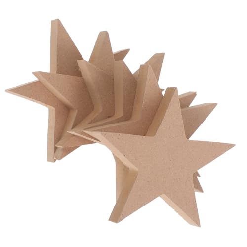 Artibetter 6 Stück Unlackierte Holzsterne Teiliges aus Vielseitige DIY Bastelsterne zum Bemalen und Dekorieren für Weihnachtsdeko Hochzeiten Partys und Geschenkideen Langlebige Natürliche Artibetter 6 Stück Unlackierte Holzsterne Teiliges aus Vielseitige DIY Bastelsterne zum Bemalen und Dekorieren für Weihnachtsdeko Hochzeiten Partys und Geschenkideen Langlebige Natürliche von Artibetter