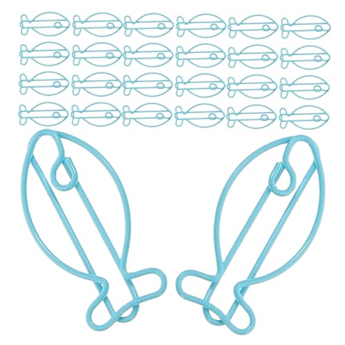 Artibetter 60 Stück Kreative Metall Büroklammern Fischform Lesezeichen Clips Stabile Dokumentenhalter Für Schule Büro Zuhause Organisieren Artibetter 60 Stück Kreative Metall Büroklammern Fischform Lesezeichen Clips Stabile Dokumentenhalter Für Schule Büro Zuhause Organisieren von Artibetter