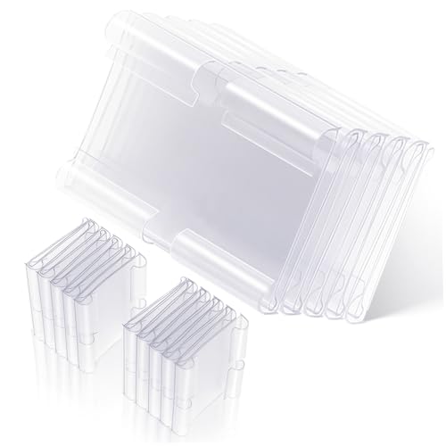 Artibetter 60 Stück PVC Preisschildhalter Transparent Stabil Doppelhaken Wiederverwendbar Für Supermarkt Regal Preisschilder Ladenetikettenhalter Preisaufsteller Schilderhalter Artibetter 60 Stück PVC Preisschildhalter Transparent Stabil Doppelhaken Wiederverwendbar Für Supermarkt Regal Preisschilder Ladenetikettenhalter Preisaufsteller Schilderhalter von Artibetter