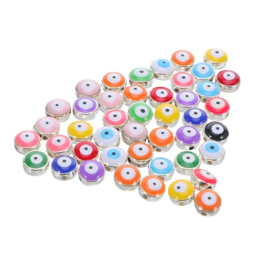 Artibetter 60 Stück Teiliges Flache Resin Evil Eye Perlen Bunte Schutzamulette für Schmuckherstellung Armband Halskette Ohrring Schlüsselanhänger DIY Basteln Artibetter 60 Stück Teiliges Flache Resin Evil Eye Perlen Bunte Schutzamulette für Schmuckherstellung Armband Halskette Ohrring Schlüsselanhänger DIY Basteln von Artibetter