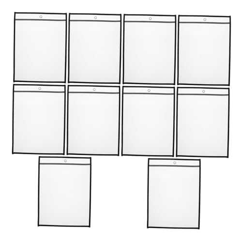 Artibetter 6Stücke Dokumentenschützer Transparente Kunststoffhüllen für Multifunktionale Aktenhalter für Büro und Schule Wiederverwendbare Pet Datei Organizer von Artibetter