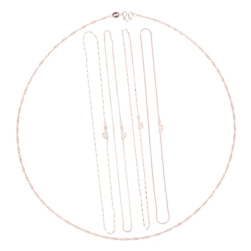 Artibetter 6Stücke Roségold Teiliges DIY Schmuckzubehör für Persönliche und Schmuckherstellung Langlebig von Artibetter