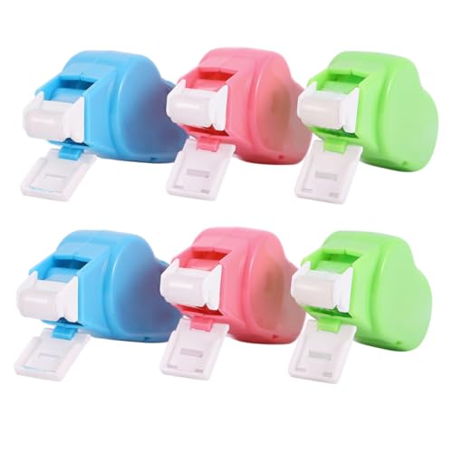 Artibetter 6Stücke Teiliges Doppelseitiges Klebeband und Tragbar Punktmuster Farben für Scrapbooking Kartenherstellung von Artibetter