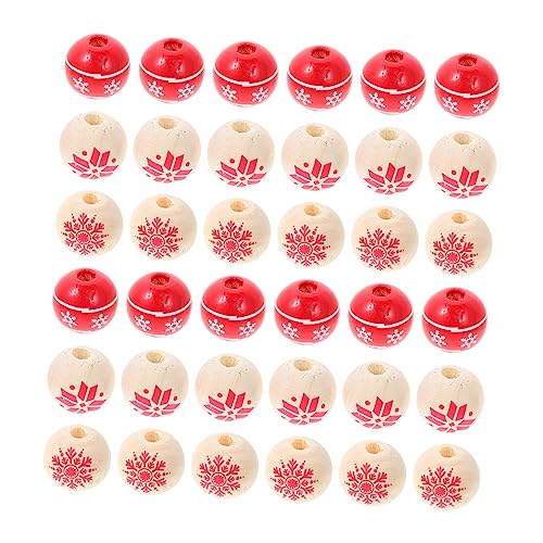 Artibetter 70 Stück Teiliges Holzperlen mit Schneeflockenmuster Robuste DIY Holzperlen aus Langlebigem Material Vielseitig Einsetzbar für Schmuck Anhänger und Weihnachtsdekorationen Artibetter 70 Stück Teiliges Holzperlen mit Schneeflockenmuster Robuste DIY Holzperlen aus Langlebigem Material Vielseitig Einsetzbar für Schmuck Anhänger und Weihnachtsdekorationen von Artibetter