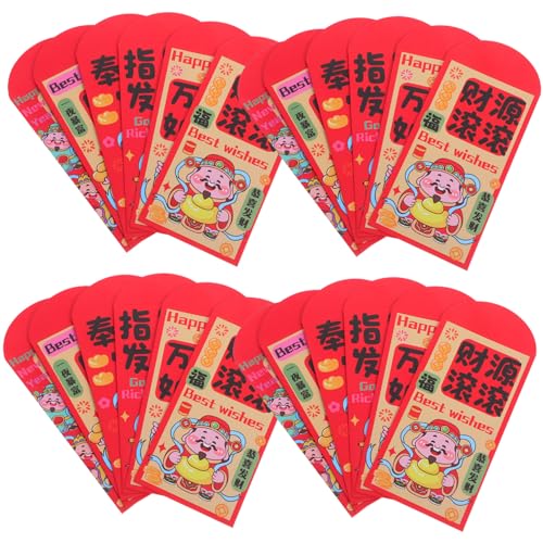 Artibetter 72 Stück Rote Umschläge Jahr Des Pferdes Robuste Papier-lucky Money Packets für Frühlingsfest und Familienfeiern Traditionelle Lunar Year Envelopes mit Festlichem Design Artibetter 72 Stück Rote Umschläge Jahr Des Pferdes Robuste Papier-lucky Money Packets für Frühlingsfest und Familienfeiern Traditionelle Lunar Year Envelopes mit Festlichem Design von Artibetter