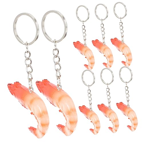 Artibetter 8 Stück Teiliges Realistisch Aussehender Garnelen Schlüsselanhänger aus Langlebigem Kompakt Leicht als Hübsches Schlüssel und Taschenanhänger Deko für Geschenke und Partys Artibetter 8 Stück Teiliges Realistisch Aussehender Garnelen Schlüsselanhänger aus Langlebigem Kompakt Leicht als Hübsches Schlüssel und Taschenanhänger Deko für Geschenke und Partys von Artibetter