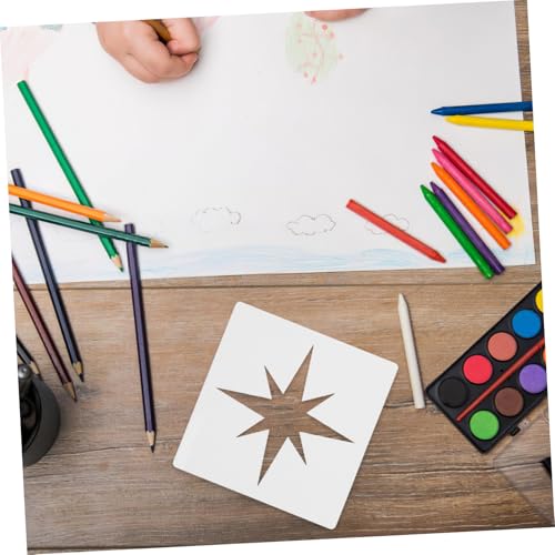Artibetter 8 Stück Teiliges Stern schablonen Präzises DIY Malen Wiederverwendbare Malvorlagen mit Feiner Schnitttechnik für Wanddekoration Holzkunst und Kreative Bastelprojekte Artibetter 8 Stück Teiliges Stern schablonen Präzises DIY Malen Wiederverwendbare Malvorlagen mit Feiner Schnitttechnik für Wanddekoration Holzkunst und Kreative Bastelprojekte von Artibetter