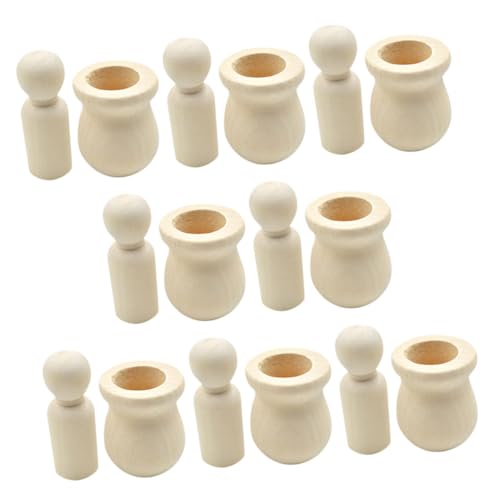 Artibetter 8Er Set Holzpuppenanzug Mini Holzfiguren Unvollendete Steckpuppenfiguren Holzmenschenformen DIY Kunst Holzpuppen Holzkunsthandwerk DIY Rohlinge Aus Holz Holzsteckpuppen Artibetter 8Er Set Holzpuppenanzug Mini Holzfiguren Unvollendete Steckpuppenfiguren Holzmenschenformen DIY Kunst Holzpuppen Holzkunsthandwerk DIY Rohlinge Aus Holz Holzsteckpuppen von Artibetter