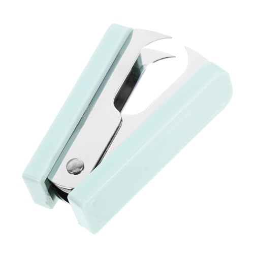 Artibetter Acrylnagelentferner winziger Heftklammerentferner tragbarer Hefterabzieher kleiner Hefter Klebrigkeitsentferner Werkzeug zum Entfernen von Heftern Heftheber Green von Artibetter