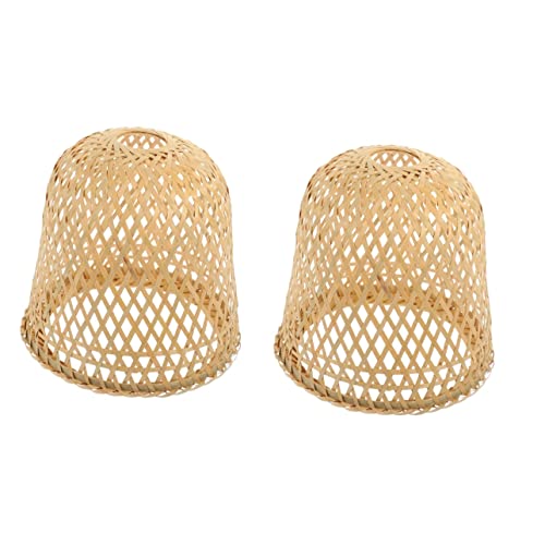 Artibetter Anhänger 2 Stücke Lampenschirm Rattan Leuchte Dekorative Beleuchtung Gewebter Lampenschirm Hohler Lampenschirm Wicker Gewebter Wandlampenschirm Bambuskuppel Lampenschirm Hängelampe Artibetter Anhänger 2 Stücke Lampenschirm Rattan Leuchte Dekorative Beleuchtung Gewebter Lampenschirm Hohler Lampenschirm Wicker Gewebter Wandlampenschirm Bambuskuppel Lampenschirm Hängelampe von Artibetter