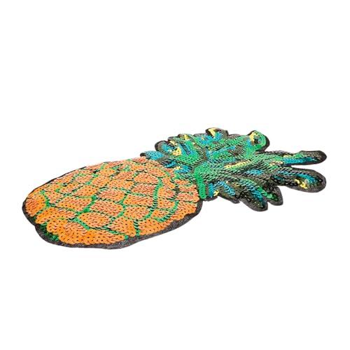 Artibetter Bestickter Pailletten Aufnäher Ananas Großer DIY Bügelbild Patch für Kleidung Hut Rucksack Vielseitiger Applikations Flicken zur Dekoration und Reparatur Artibetter Bestickter Pailletten Aufnäher Ananas Großer DIY Bügelbild Patch für Kleidung Hut Rucksack Vielseitiger Applikations Flicken zur Dekoration und Reparatur von Artibetter