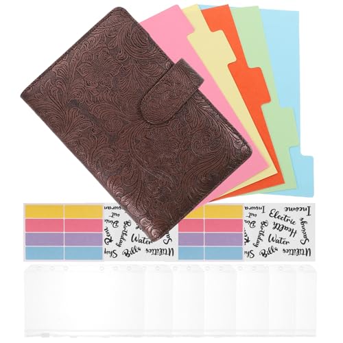 Artibetter Budget Planner PU Leder Budget Binder mit Reißverschluss Geld Organizer Ringbuch für Sparchallenge und Finanzplanung Leicht Tragbar Modisches Design für Zuhause und Büro Artibetter Budget Planner PU Leder Budget Binder mit Reißverschluss Geld Organizer Ringbuch für Sparchallenge und Finanzplanung Leicht Tragbar Modisches Design für Zuhause und Büro von Artibetter